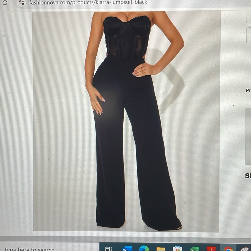 New fashion nova Kiara jumpsuit